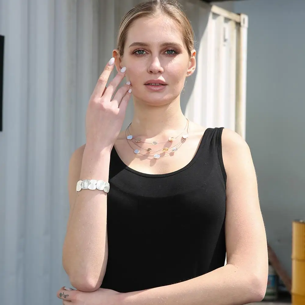 Модные брендовые ювелирные изделия Cring Coco золотого и серебряного цвета