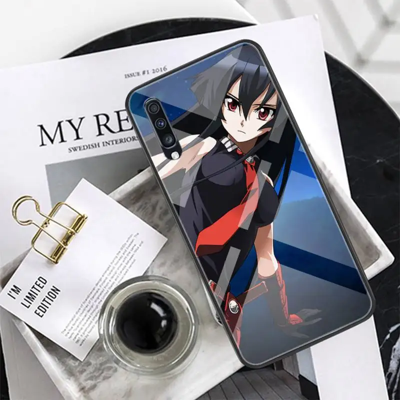 

Akame ga Kill Glass Phone Case Coque Fundas for Xiaomi Redmi Note 7 5 4 6 6A Mi 8SE 8 6 Lite Mix 2 2s Note 3 Cover