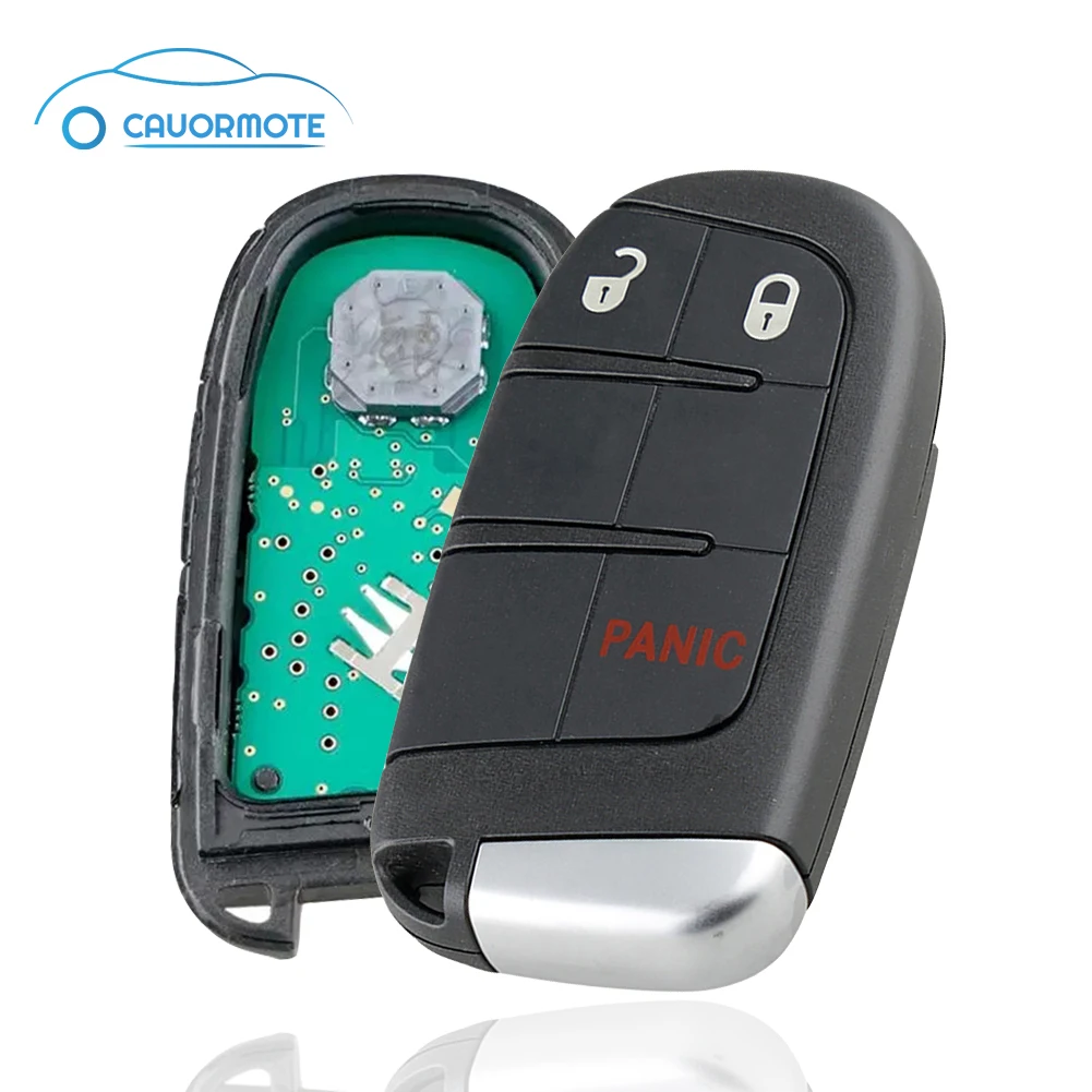 

Central Locking Car Remote Key For Dodge Challenger Charger Dart Durango 3 Buttons Folding Flip Smart Key Fob ID46 Chip Keyless