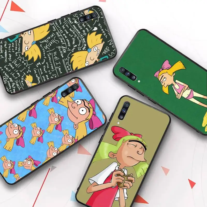 

Hey Arnold Phone Case for Samsung Galaxy A 51 30s a71 Soft Cover for A21s A70 10 A30