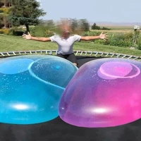 35 80cm size children outdoor soft air water filled wubble bubble ball blow up balloon toy fun party game great gifts wholesale