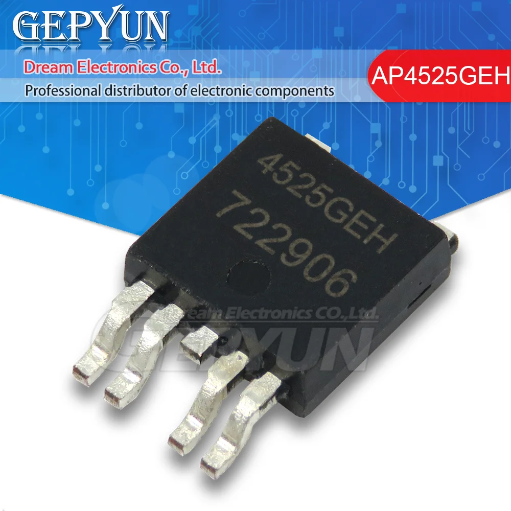 

10 шт. AP4525GEH AP4525 TO252-5 TO252 4525GEH SMD новый оригинальный