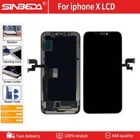 original for apple iphone x lcd display touch screen with 3d touch digitizer replacement for iphone x lcd with slightly flawed