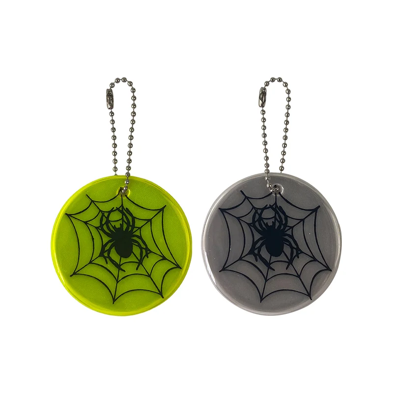 MEILITE 500 Светоотражающие брелки в виде паука на Хэллоуин | Безопасность и защита