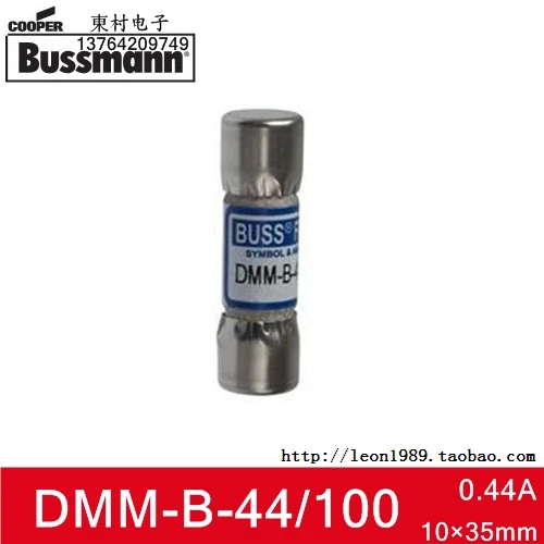 US Fuse BUSSMANN BUSS FUSE DMM-B-44/100 DMM-44/100 0.44A | Предохранители