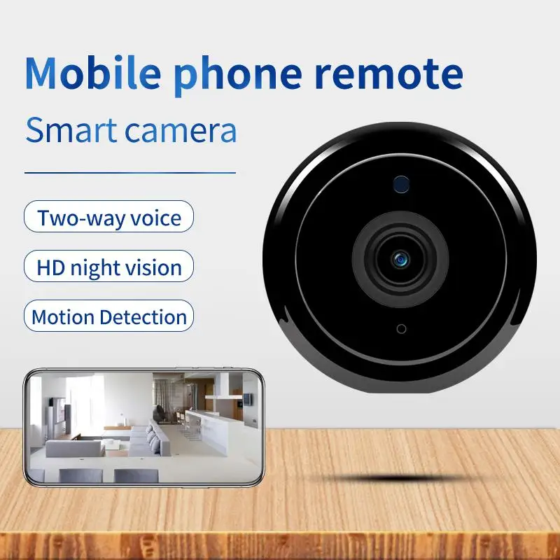 BEESCLOVER Мини WiFi камера 720P Домашняя безопасность беспроводной монитор ночное