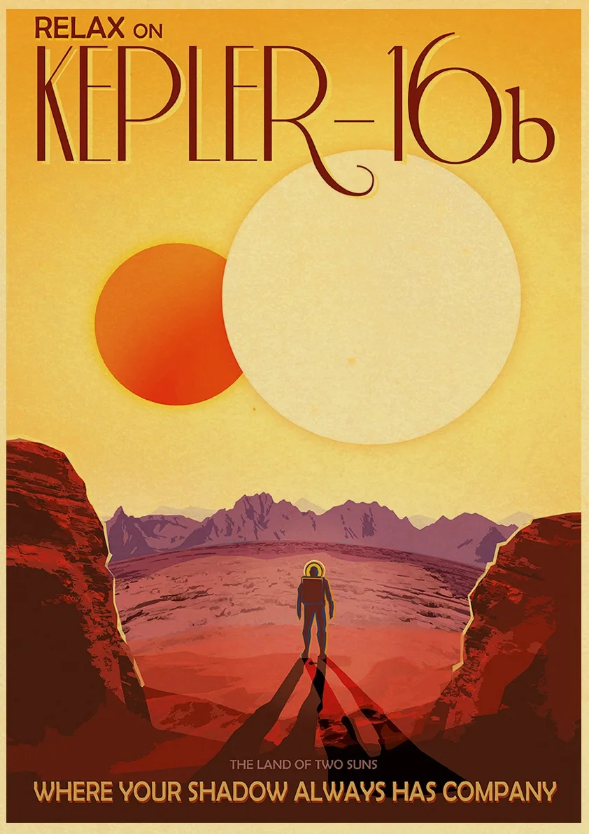 Футуристический плакат модная винтажная крафт-бумага для кафе бара