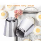 Большая рабочая насадка для выпечки, искусственные насадки для выпечки, насадки из нержавеющей стали для кексов