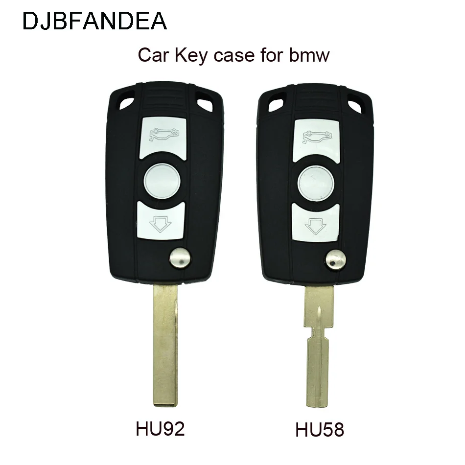 DJBFANDEA Складной флип 3 чехол для ключей с кнопками BMW 5 7 SERIES Z3 Z4 E38 E39 E46 брелок