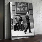 Плакаты в минималистическом стиле для мужчин на улице Неаполя, винтажные итальянские картины на холсте, настенные картины для гостиной, домашний декор