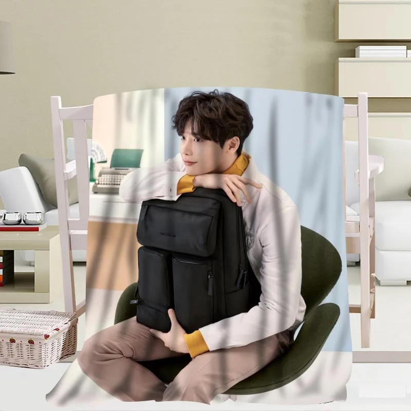 Новинка, уютные одеяла Lee Jong Suk, мягкое одеяло с 3D принтом, для дома/дивана/постельных принадлежностей, переносное одеяло для путешествий для взрослых