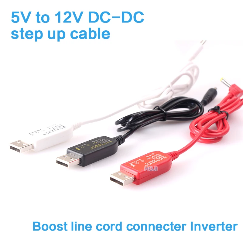 USB кабель для увеличения мощности DC 5 В к 9 В/12 Повышающий Модуль конвертер Кабель