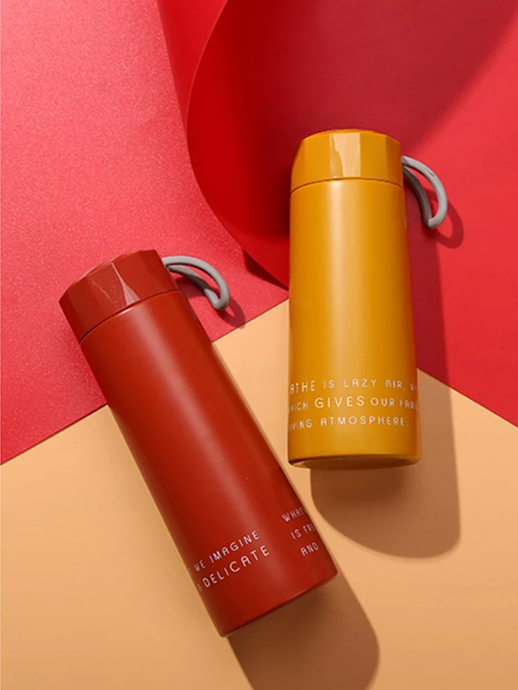 Мини бутылка-термос бутылка для воды Нержавеющая сталь с двойными стенками