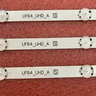 Светодиодный подсветка полосы (3) для LG 43UF6409 43UH6030 43UF640 UF64_UHD_A 43LH60FHD 43UF6407 43UH610V 43UH619V 43UH603V HC430DGN-SLNX5