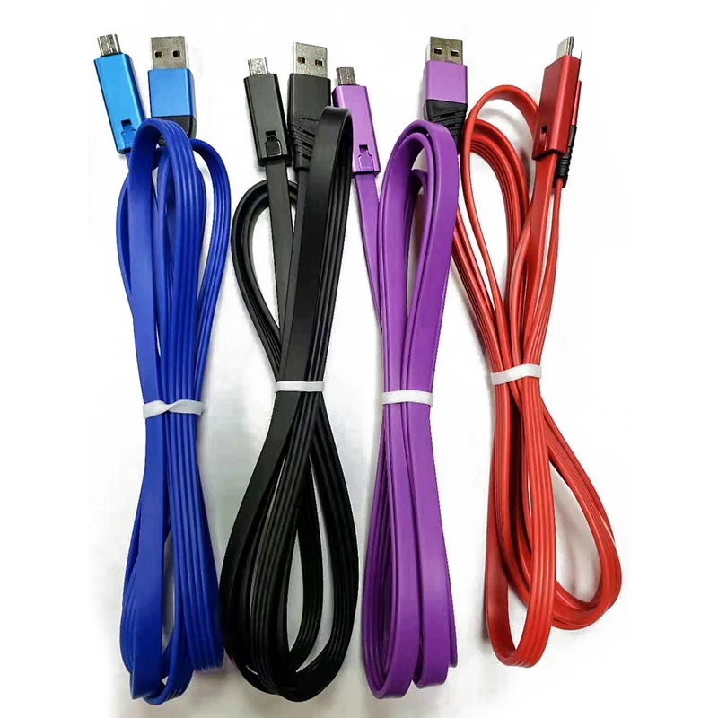 Новый USB регенерированный кабель для iPhone 11 XS X 8 7 6 быстрая зарядка Micro Type C
