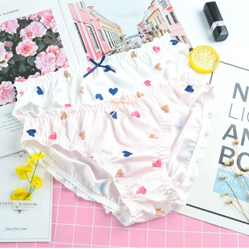 SP & CITY милые женские трусики с принтом в виде сердечек женское менструальное