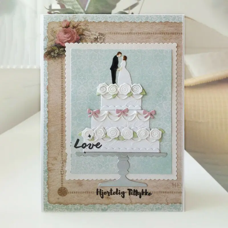 L Sunday формы для свадебного торта металлические Вырубные штампы трафареты