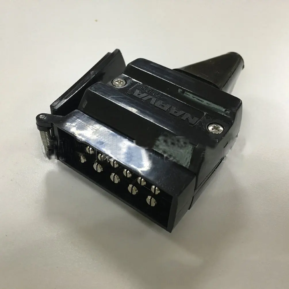 

7-hole Trailer Socket Trailer Wire Set Connector 7-core Flat Sockets Multi-functional Trailer Sockets