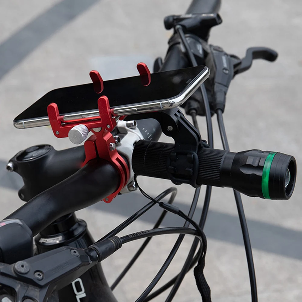 

GUB G-89 Bike Phone Holder Aluminum Alloy Adjustable Motorbike Cell Phone GPS Mount Holder Outdoor Accessories