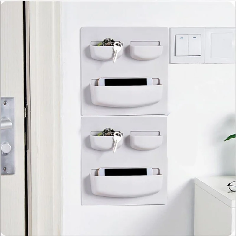 Клейкая пластиковая стойка для хранения овощей фруктов органайзер кухонные