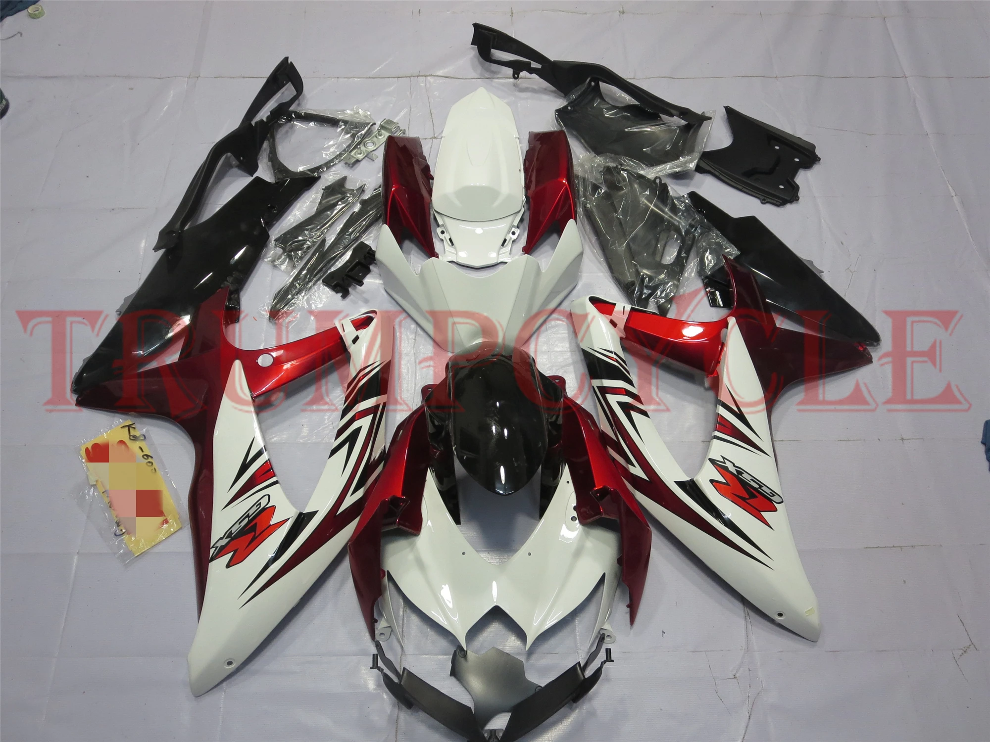 

Вторичный рынок, комплект обтекателей для кузова Мотоцикла SUZUKI GSXR 600 750 2008-2010 GSX-R 600 K8 08 09 10, оранжевый, белый