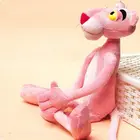 Детская игрушка в подарок, милая непослушная розовая мультяшная леопардовая пантера, мягкая игрушка для маленьких девочек, плюшевая кукла 40 см