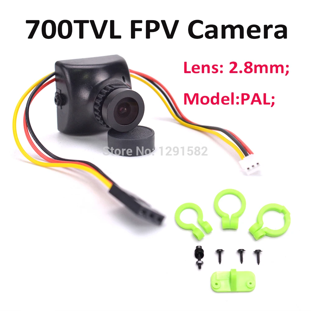 Мини камера 700TVL FPV с объективом 2 8 мм COMS PAL для Racing RC Quad Drone QAV R 180 220 250 и 214 мм|Детали