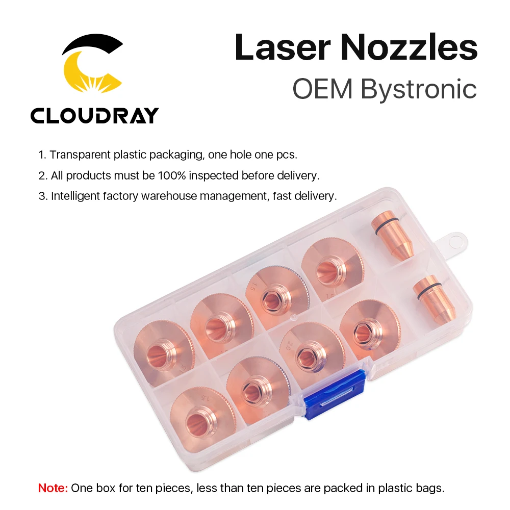 Основание сопла волоконного лазера Cloudray D28 H30.5 Bystronic запасные части для станка