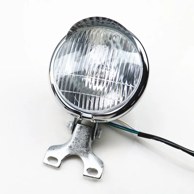 Фара 5 дюйма из хромированной стали для kawasaki Vulcan VN Chopper Cruiser|headlight camry|steel