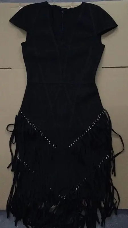 Женское облегающее платье с коротким рукавом красное из искусственного шелка V