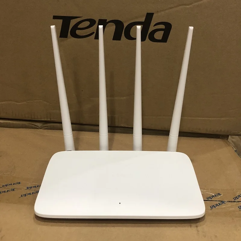 Английский и русский Tenda F6 маршрутизатор беспроводной Wi-Fi 300Mpbs легко настроить домашние роутеры с 4 внешними 5db антеннами MIMO простой