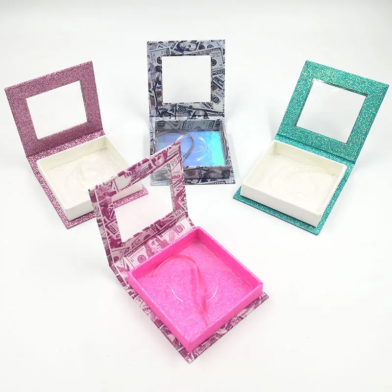 Коробка для накладных ресниц 10 шт. магнитная коробка с логотипом на заказ