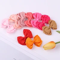 100pclot new 2 5 colorful barrettes for children baby girls ribbon hair clips bow hair hairpin accessories hairgrips wholesale