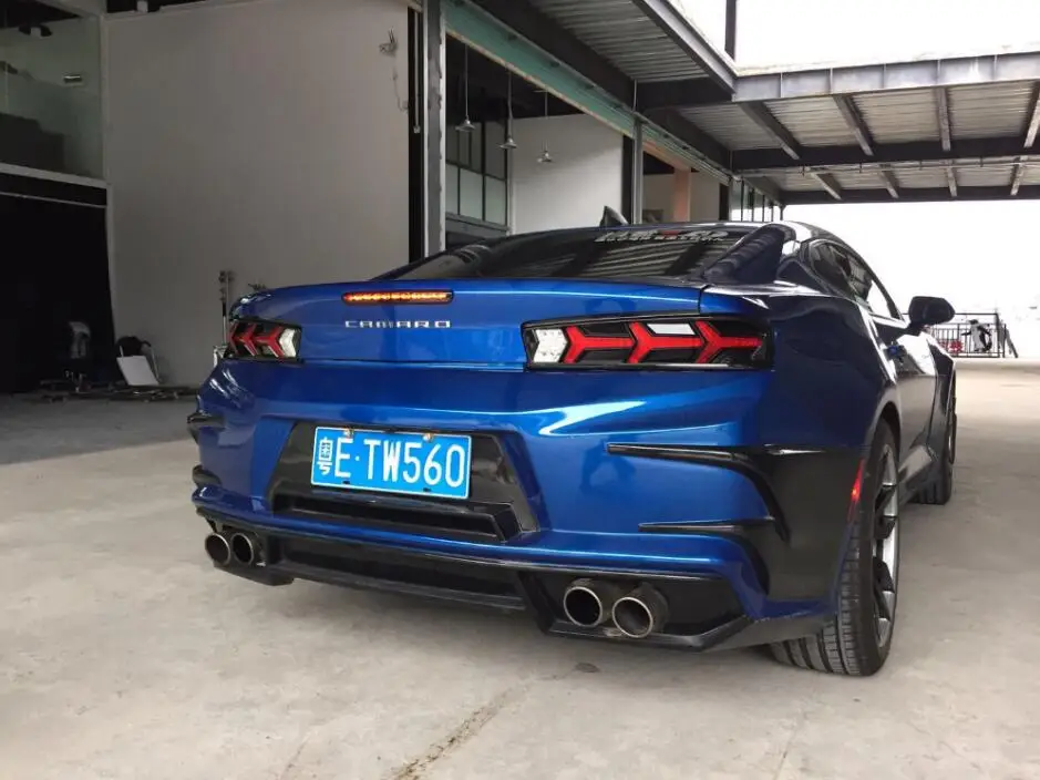 Год задний фонарь для Chevrolet Camaro задние фары автомобильные аксессуары светодиодный DRL Taillamp Для Camaro противотуманные фары
