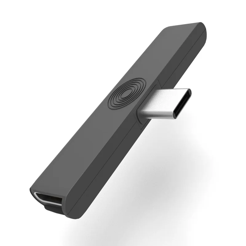Black Usb type C концентратор адаптер USB C Supercharger Разъем для Huawei P20 P30 lite 2 в 1 телефонный разъем игровой адаптер для samsung - Цвет: Black