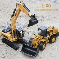 alloy engineering vehicle car toy boy birthday gift bulldozer excavator forklift children educational toys