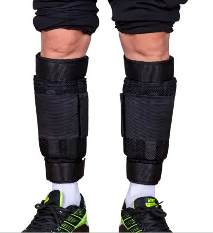 Ankle weight Новая регулируемая поддержка веса лодыжки защита для колена утолщение ног прочность тренировка защита от удара тренажерный зал снаряжение для фитнеса 1-6 кг только ремень - Цвет: Ankle weight