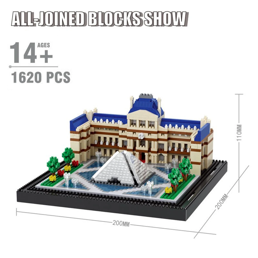 Конструктор Архитектура города для детей конструктор с изображением Эйфелевой