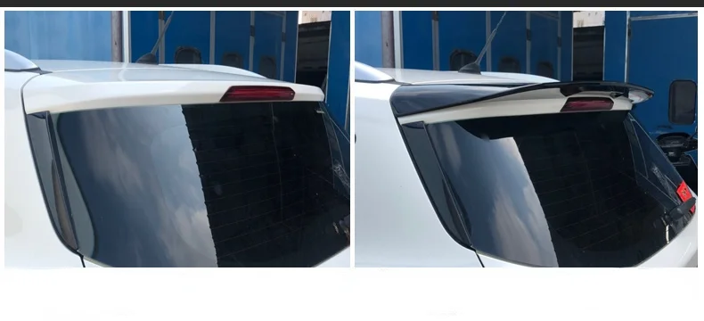 Fit For Ford Escape Kuga Exterior ABS Plastic Unpainted Primer Color Rear Trunk Wing Spoiler Decoration 2013 - 2017 2018 2019 | Автомобили