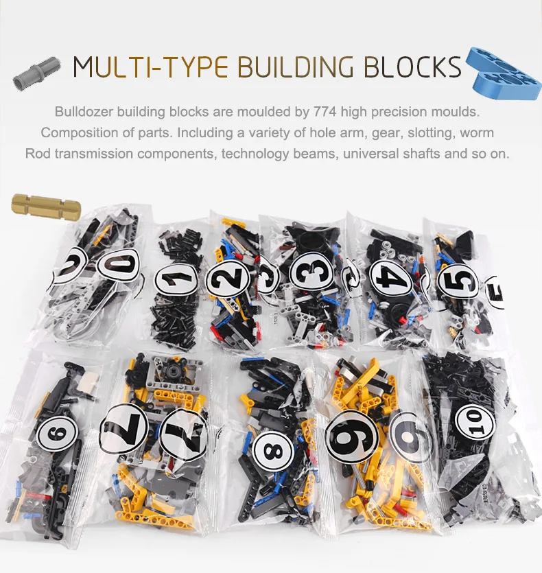 Technic Loader RC Motor function Car Совместимость с новым 42094 гусеничный погрузчик Набор строительных блоков Кирпичи Детские рождественские игрушки