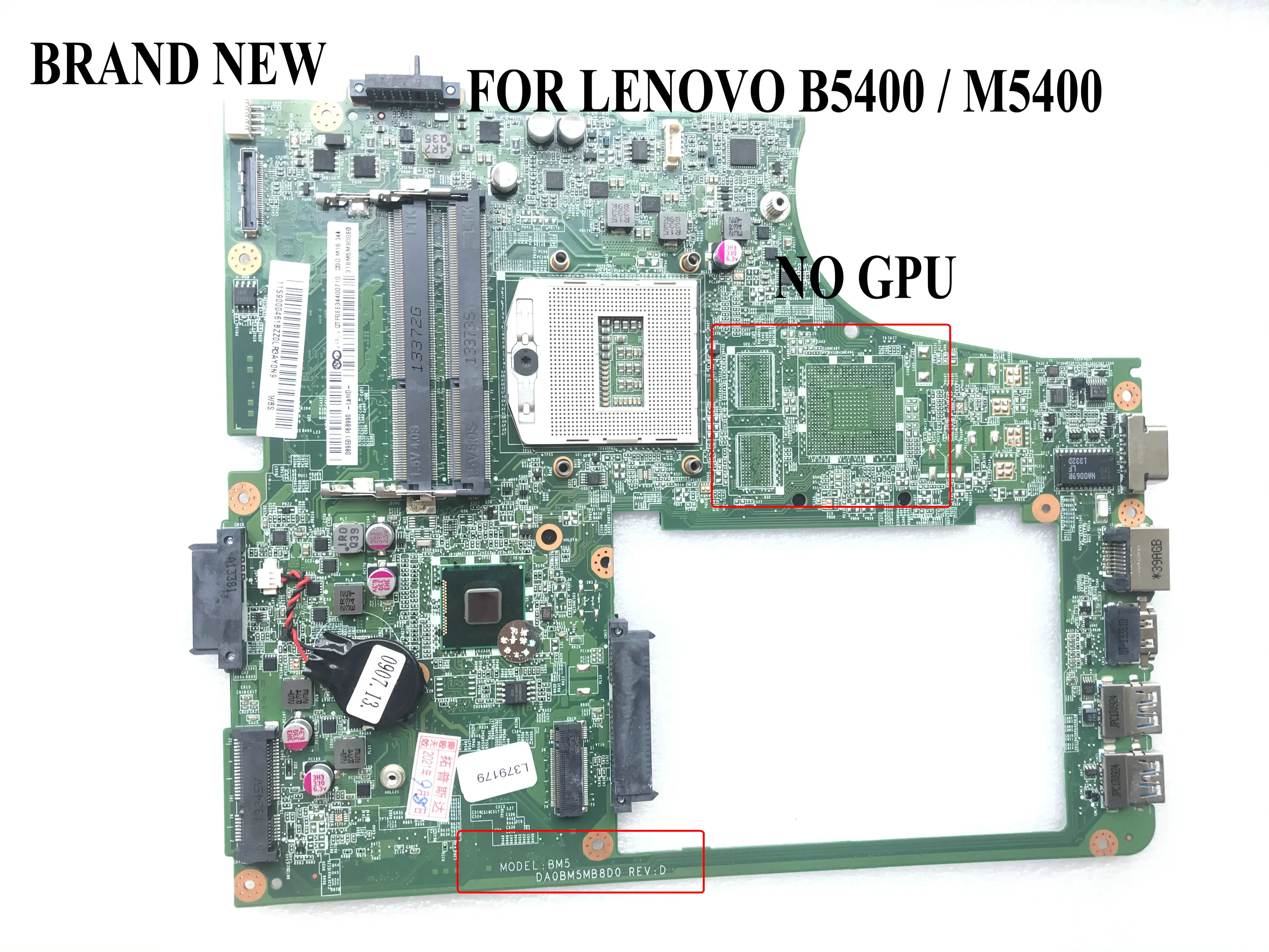 

Быстрая доставка, в наличии, материнская плата DA0BM5MB8D0 REV : D для ноутбука LENOVO M5400/B5400, материнская плата PGA947 уже протестирована