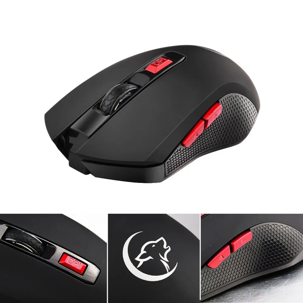 G817 2,4 ГГц Беспроводная мышь геймерская новая игровая беспроводная мышь с USB Приемником Mause для ПК игровых ноутбуков