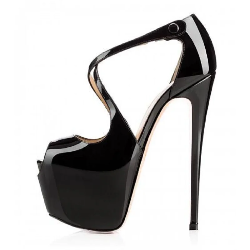 Оригинальные женские сандалии на платформе с открытым носком 8 цветов большие