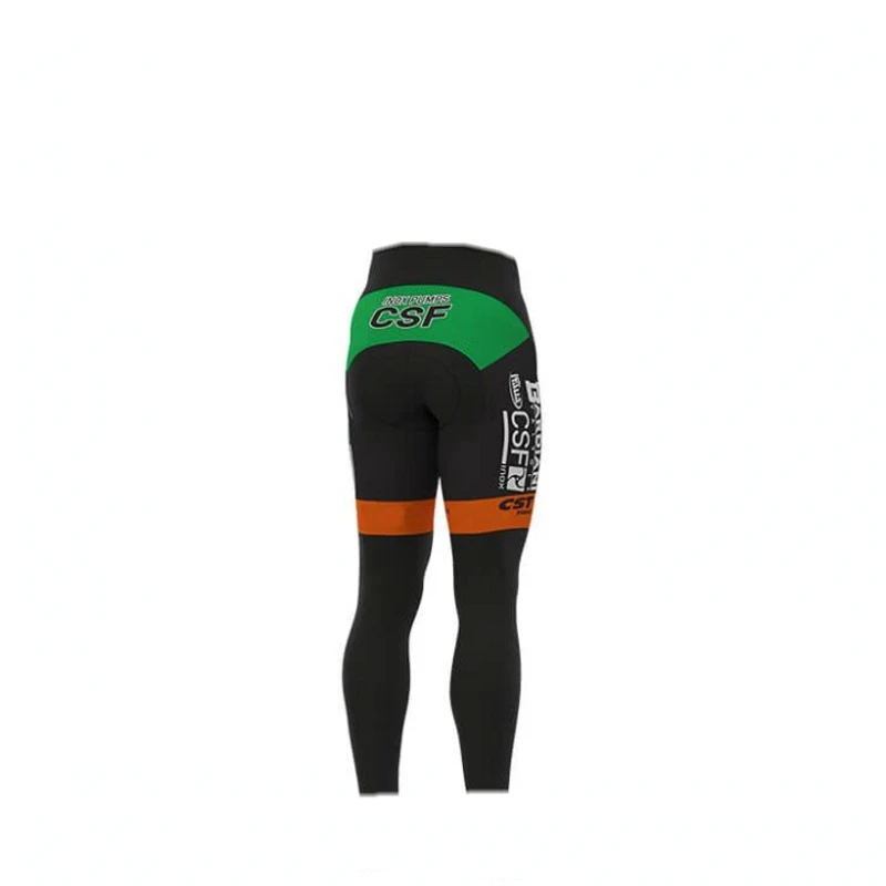 Зимняя флисовая одежда pro team BARDIANI CSF с длинным рукавом для велоспорта, комплект теплой одежды для велоспорта MTB, быстросохнущая велосипедная одежда Ropa ciclismo, гелевая подкладка - Цвет: pants fleece
