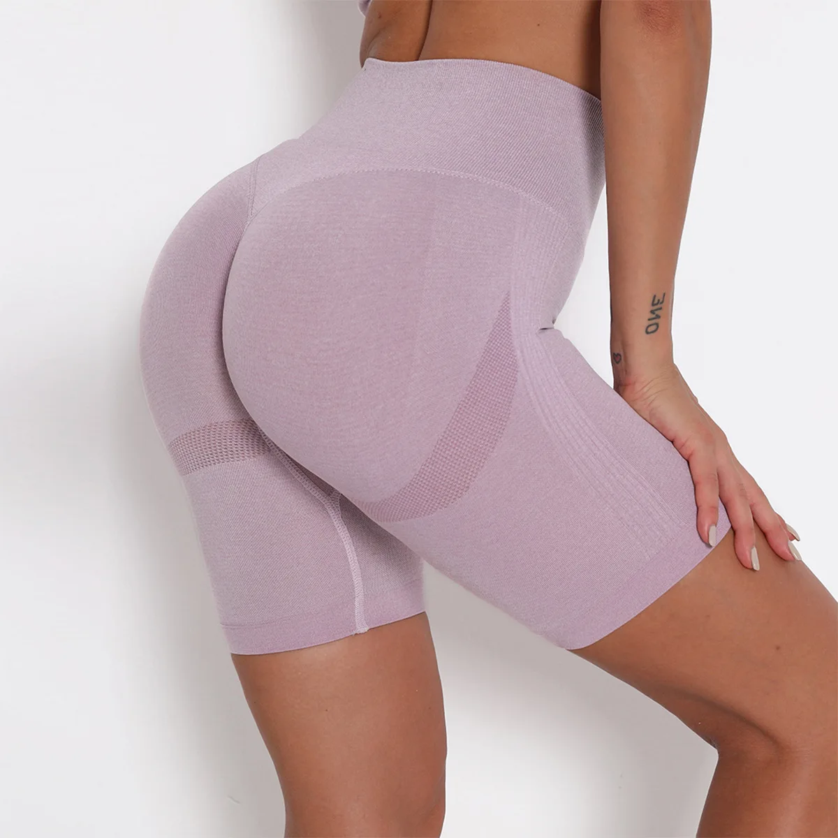 

Seamless Sports Shorts For Women Hip Push Up Short Leggings High Waist Gym Yoga Shorts Tummy Control Workout Fitness Shorts