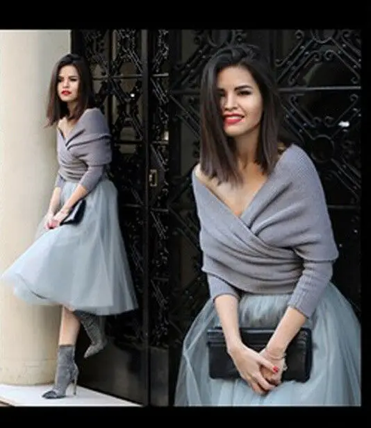 Осенний Женский вязаный свитер свободного покроя с длинным рукавом | Женская