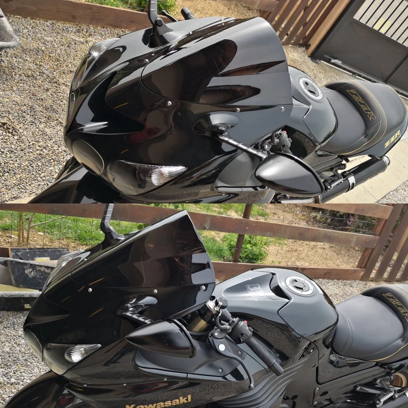 

Лобовое стекло для 2006-2016 2017 2018 2019 2020 2021 Kawasaki Ninja ZX14R ZX-14R ZX-14 ZZR1400 ZZR 1400 дефлекторы лобового стекла