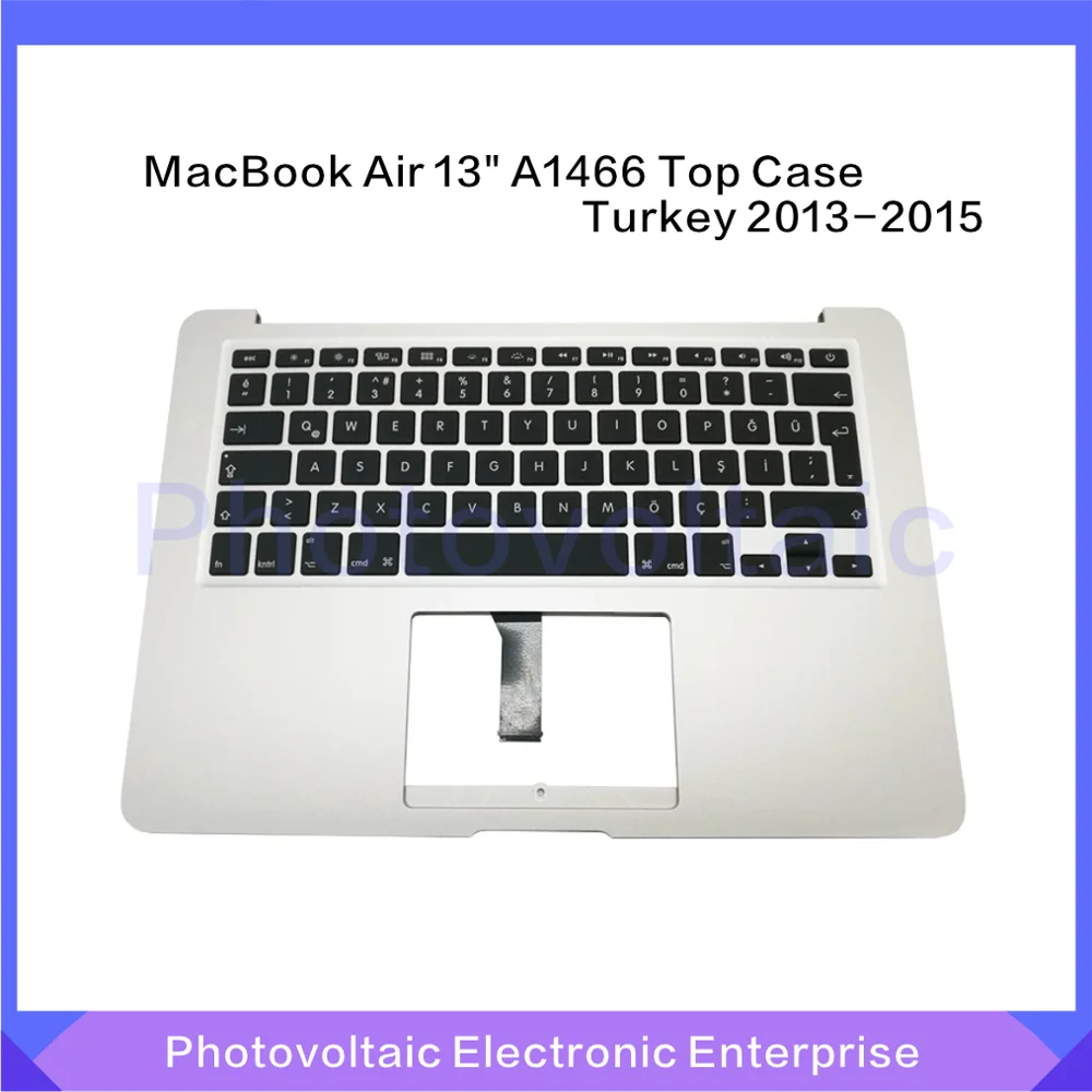 Новый Для Macbook Air 13 &quotТоп чехол верхний топ для рук с TR Турецкая клавиатура A1466 2013
