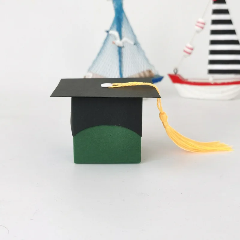 50 шт. бумажная коробка для конфет красного зеленого цветов | Дом и сад