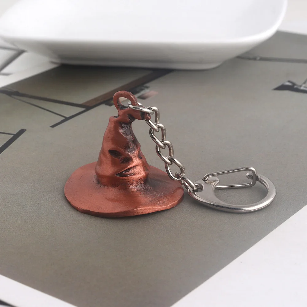 Подарок на Хэллоуин 3D Волшебная Шляпа брелок 2019 ведьма со шлемом для ключей